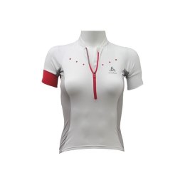 Koszulka Odlo Stand-Up Collar S/S 1/2 Zip Gavia W 410891-10000 XL