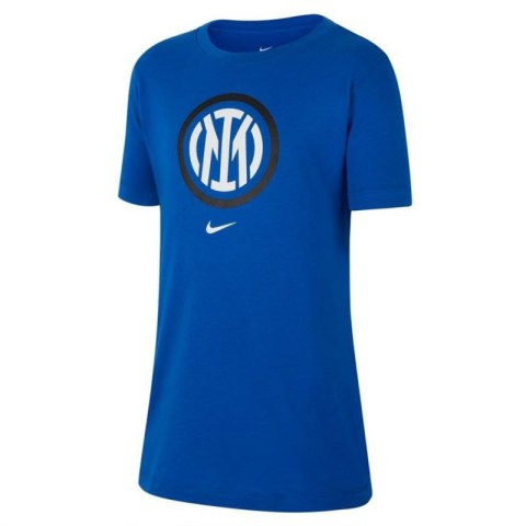 Koszulka Nike Inter Mediolan Crest Jr DJ1488 408 S (128-137)