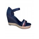 Sandały Tommy Hilfiger Grosgrain High Wedge Sandal W FW0FW05254 41