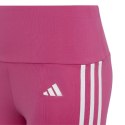 Legginsy adidas Essentials Aerorady 3-Stripes High-Waisted Tights Jr HR5790 128cm