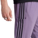 Spodnie adidas Essentials Single Jersey Tapered Open Hem 3-Stripes M IJ8699 2XL