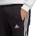 Spodnie adidas Essentials Single Jersey Tapered Open Hem 3-Stripes M IC0044 L