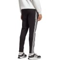 Spodnie adidas Essentials Single Jersey Tapered Open Hem 3-Stripes M IC0044 S