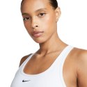 Stanik sportowy Nike Swoosh Light Support W DX6817-100 L (173cm)