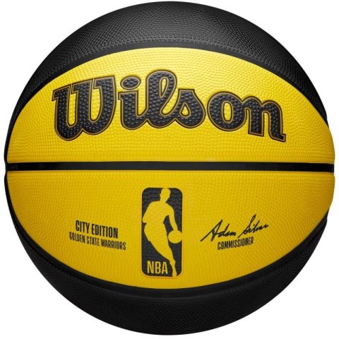 Piłka do koszykówki Wilson NBA Team City Edition Golden State Warriors WZ4024210XB 7
