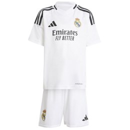 Komplet piłkarski adidas Real Madryt 24/25 Home Mini Jr IT5175 110 cm